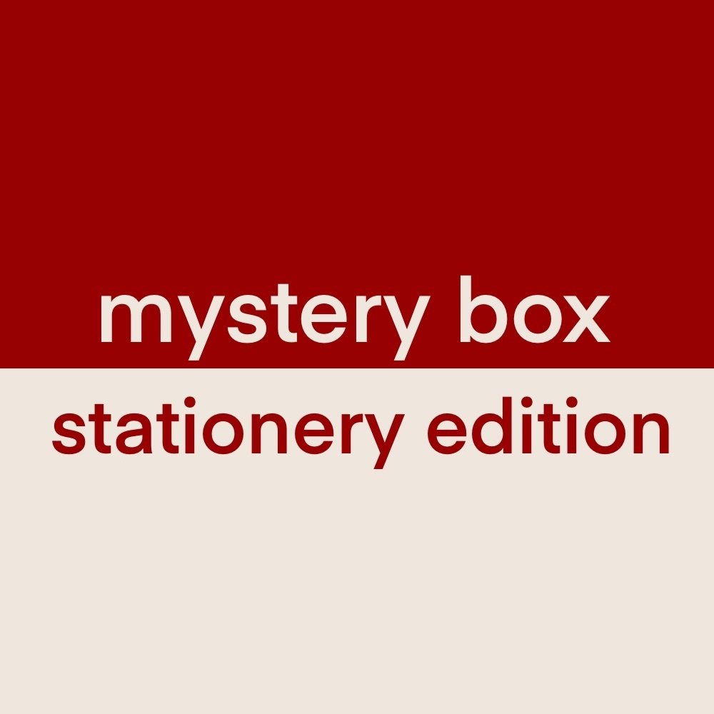 Mystery Box Stationery Edition